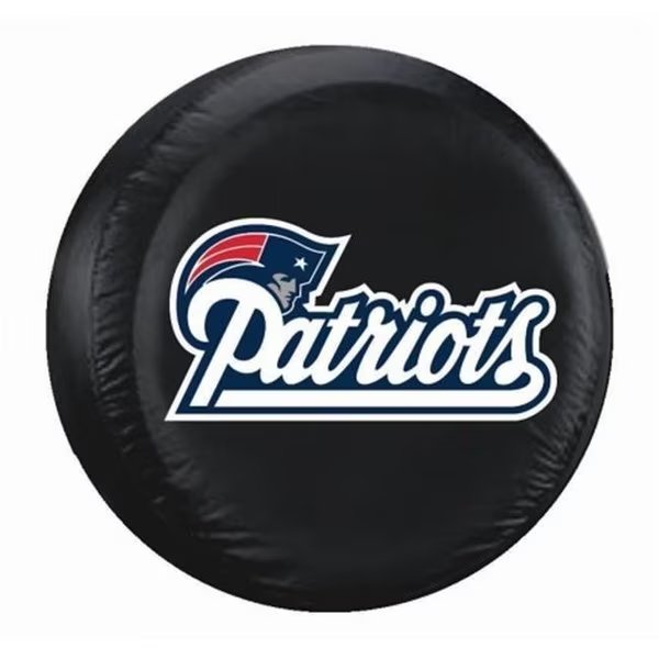 New England Patriots Tire Cover Large Size Black, Fremont Die Consumer Products Inc, Mfr#: 2324598311